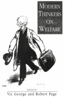 Book cover for Modern Thinking On Welfare