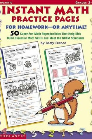 Cover of Instant Math Practice Pages for Homework - Or Anytime!