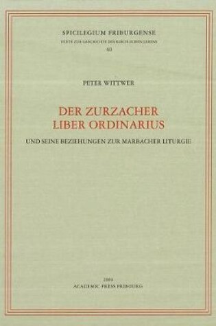 Cover of Der Zurzacher Liber Ordinarius