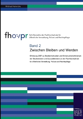 Book cover for Zwischen Bleiben und Werden