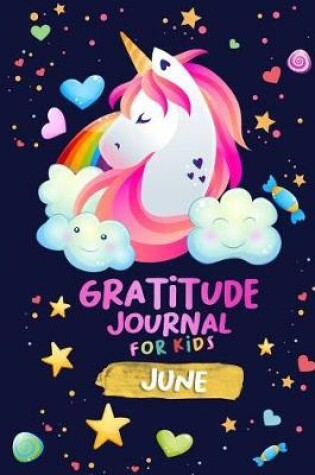 Cover of Gratitude Journal for Kids June
