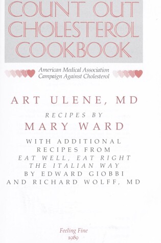Cover of Count Out Cholesterol Cookbook