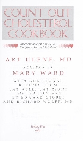 Book cover for Count Out Cholesterol Cookbook