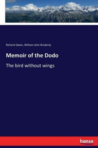 Cover of Memoir of the Dodo