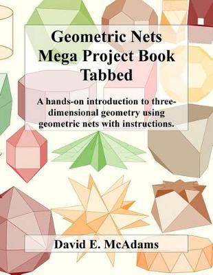 Book cover for Geometric Nets Mega Project Book - Tabbed