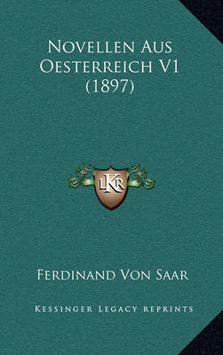 Book cover for Novellen Aus Oesterreich V1 (1897)