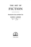 Book cover for Lodge David : Art of Fiction (Us)