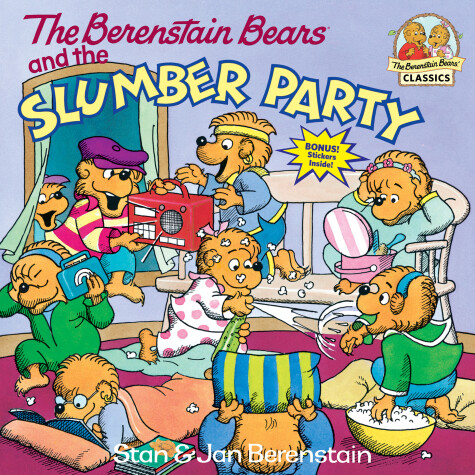 Book cover for The Berenstain Bears and the Slumber Party