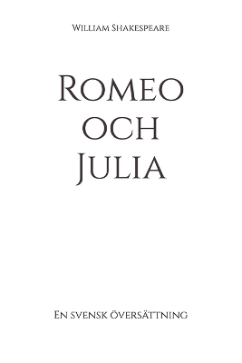 Book cover for Romeo och Julia