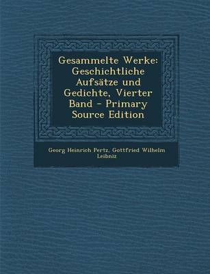 Book cover for Gesammelte Werke