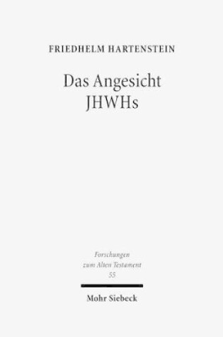 Cover of Das Angesicht JHWHs