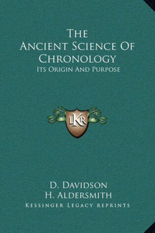 Cover of The Ancient Science of Chronology