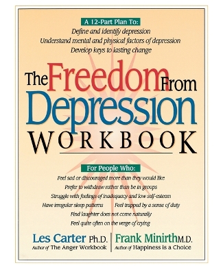 Book cover for The Freedom from Depression Workbook