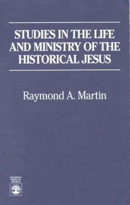 Book cover for Studies in the Life and Ministry of the Historical Jesus