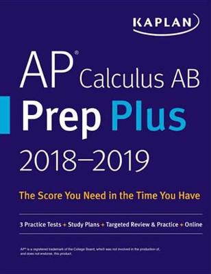 Cover of AP Calculus AB Prep Plus 2018-2019