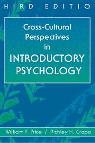 Cover of Cross-cultural Perspectives in Introductory Psychology