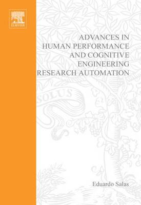 Book cover for Advances in Human Performance and Cognitive Engineering Research, 2, Volume 2