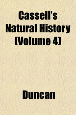 Cover of Cassell's Natural History (Volume 4)