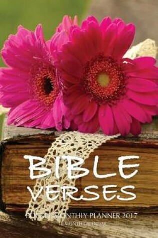 Cover of Bible Verses Pocket Monthly Planner 2017