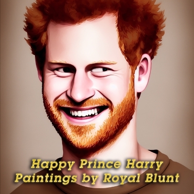 Book cover for Happy Prince Harry