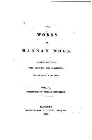 Cover of The Works of Hannah More - Vol. V