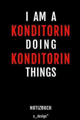 Book cover for Notizbuch für Konditoren / Konditorin