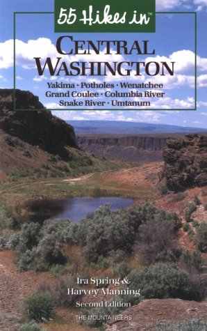 Book cover for 55 Hikes in Central Washington