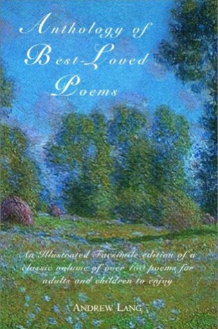 Cover of Anthology of Best Loved Poems