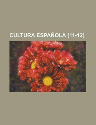 Book cover for Cultura Espanola (11-12)