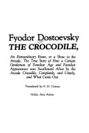 Book cover for The Crocodile