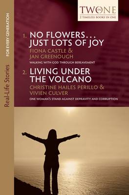 Book cover for No Flowers... Just Lots of Joy and Living Under the Volcano