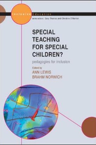 Cover of Special Teaching for Special Children
