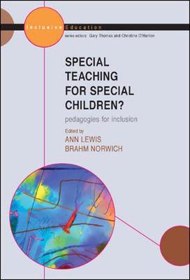 Book cover for Special Teaching for Special Children
