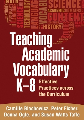 Book cover for Teaching Academic Vocabulary K-8