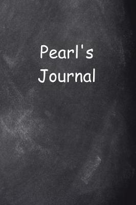 Cover of Pearl Personalized Name Journal Custom Name Gift Idea Pearl