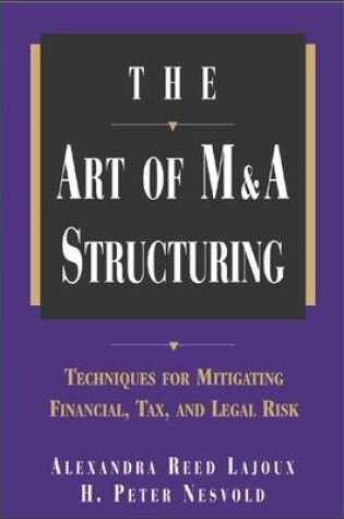 Cover of The Art of M&A Structuring