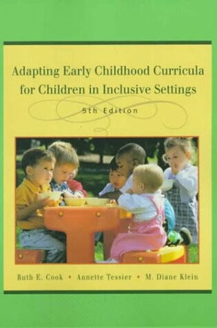 Cover of Adapting Early Childhood Curricula for Children in Inclusive Settings