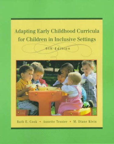 Book cover for Adapting Early Childhood Curricula for Children in Inclusive Settings