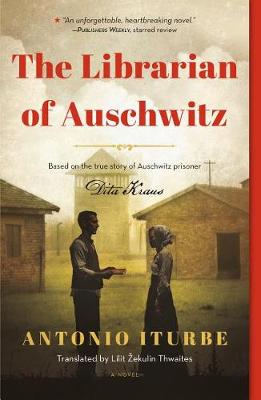 Book cover for The Librarian of Auschwitz