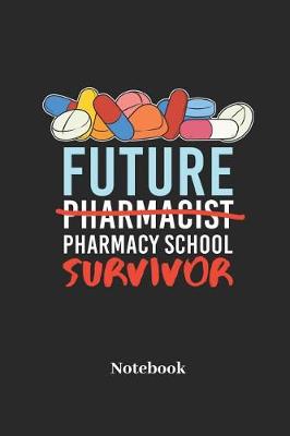 Book cover for Future Pharmacicst Pharmacy School Survivor Notebook