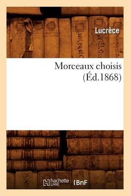 Cover of Morceaux Choisis (Ed.1868)