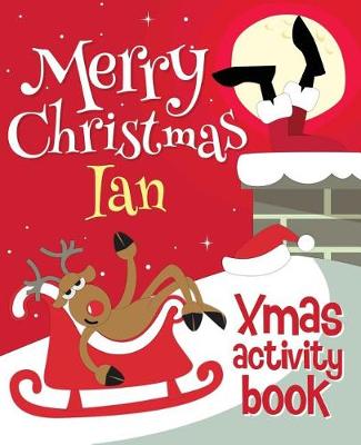 Book cover for Merry Christmas Ian - Xmas Activity Book