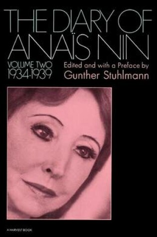 Cover of Diary of Anais Nin Volume 2 1934-1939