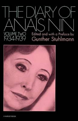 Book cover for Diary of Anais Nin Volume 2 1934-1939