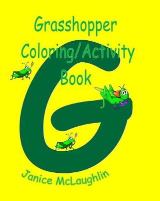 Book cover for Grasshopper Coloring / Activity Book