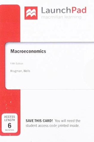 Cover of Launchpad for Macroeconomics (1-Term Access)