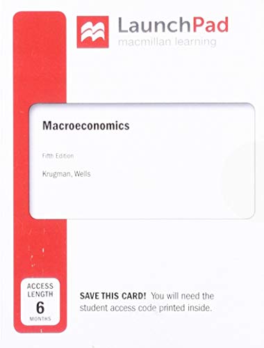 Book cover for Launchpad for Macroeconomics (1-Term Access)
