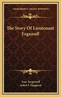 Book cover for The Story Of Lieutenant Ergunoff