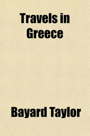 Cover of Travels in Greece