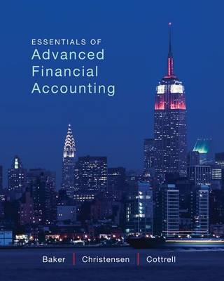 Book cover for Loose Leaf Essentials of Advanced Financial Accounting with Connect Access Card